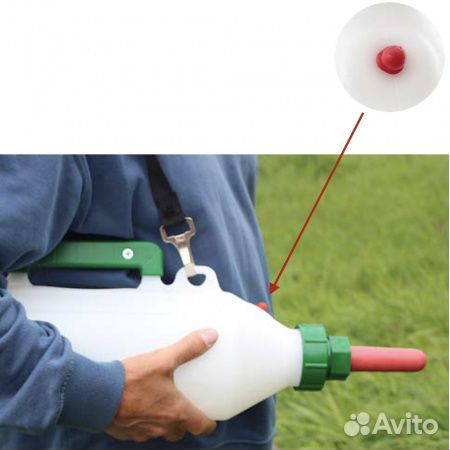 Бутылка с соской для телят 4 л Suevia (Германия)