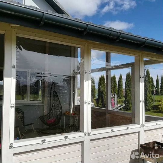 Мягкие окна, шторы пвх