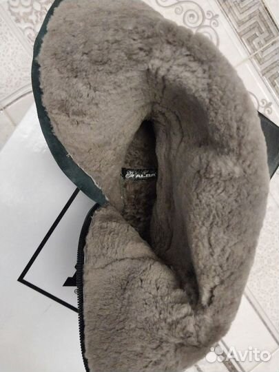 Зимние женские сапоги 39 натуральная кожа, alba