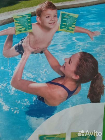 Круг для плавания, нарукавники