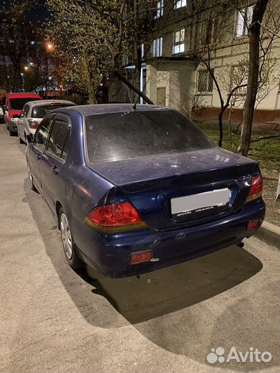 Mitsubishi Lancer 1.6 AT, 2005, битый, 210 000 км