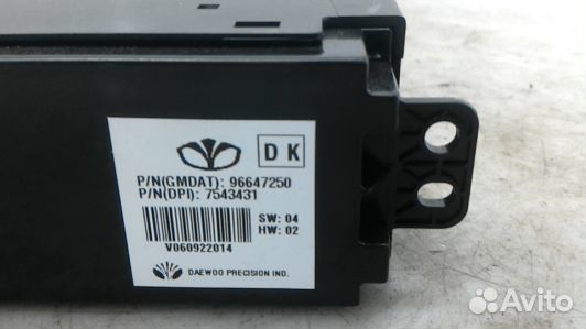 Монитор chevrolet epica (88D10JA01)