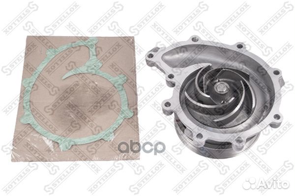 81-04143-SX насос водяной в сборе с прокладкой