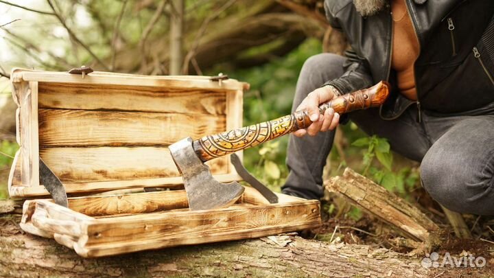 Топор ручной работы