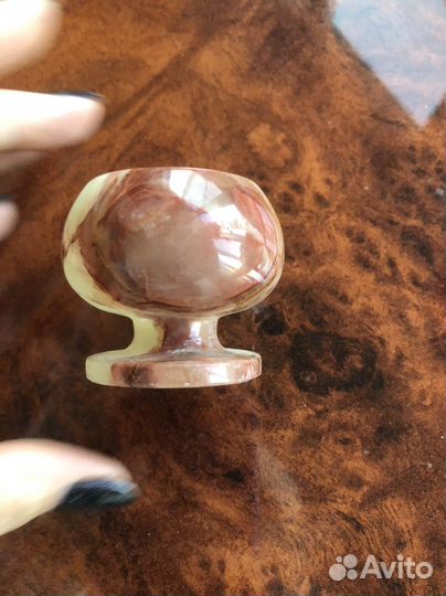 Фужеры и рюмки из оникса