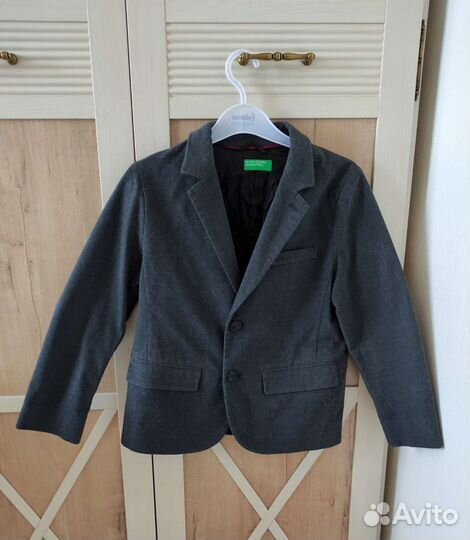 Пиджак школьный 122 128