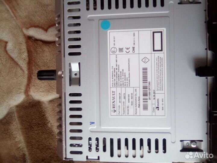 Магнитола renault duster