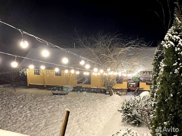 Монтаж новогодних гирлянд