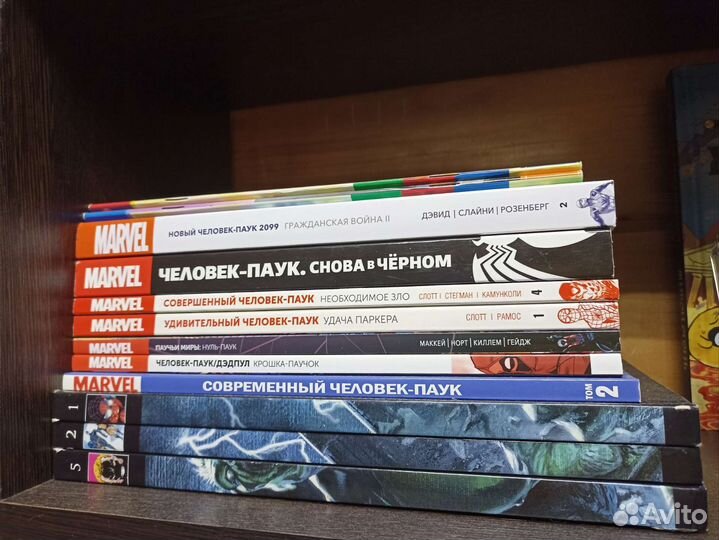 Комиксы марвел человек-паук