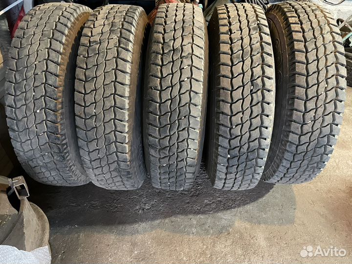 Продам шины вместе с дисками, 10 r 20, 6 штук