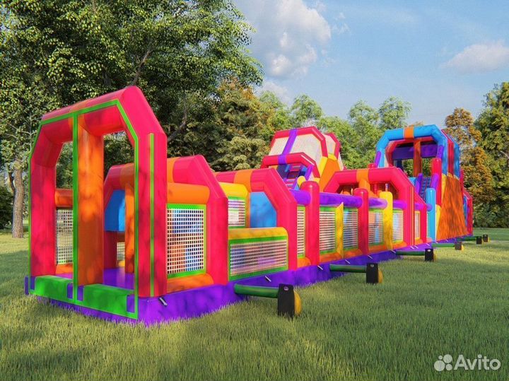 Надувной парк, игровая комната для детей