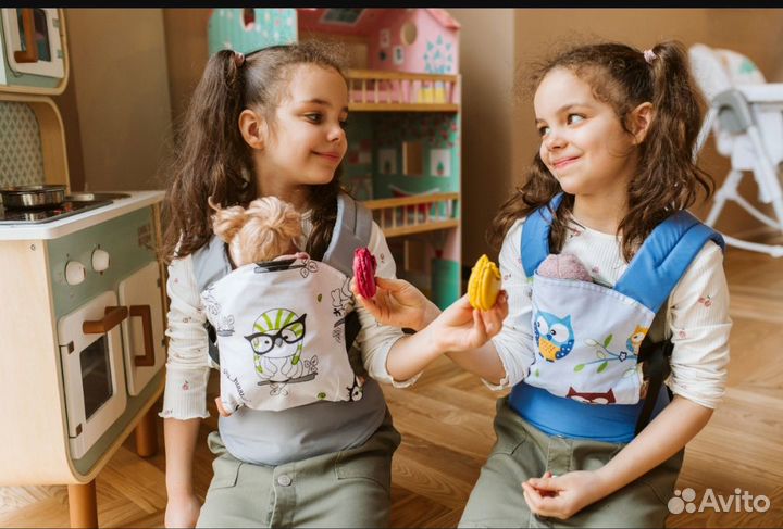 Слинг для кукол, переноска для кукол