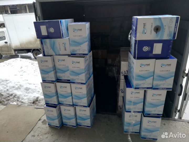 Кабель Витая Пара U/UTP, 4 пары, lszh