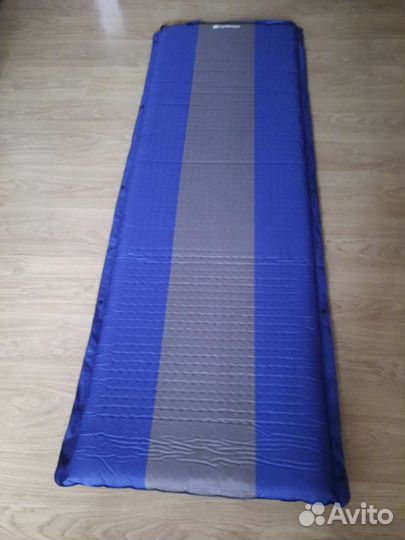 Самонадувающийся коврик 5 см синий