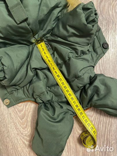 Зимний комбинезон для маленькой собачки