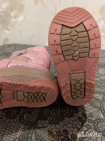 Дутики -сноубутсы Котофей 22-23 размер