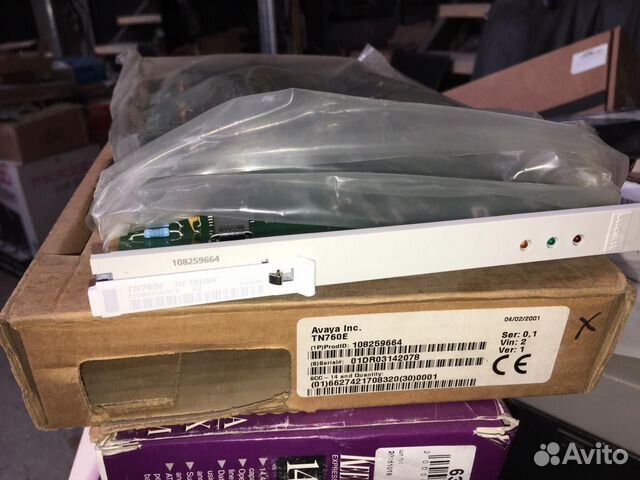 Плата Avaya trunk TN760E