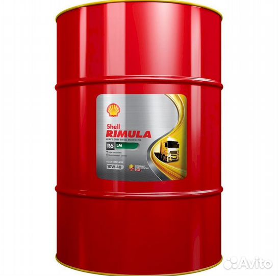 Моторное масло Shell rimula r6m 10w-40 (209)