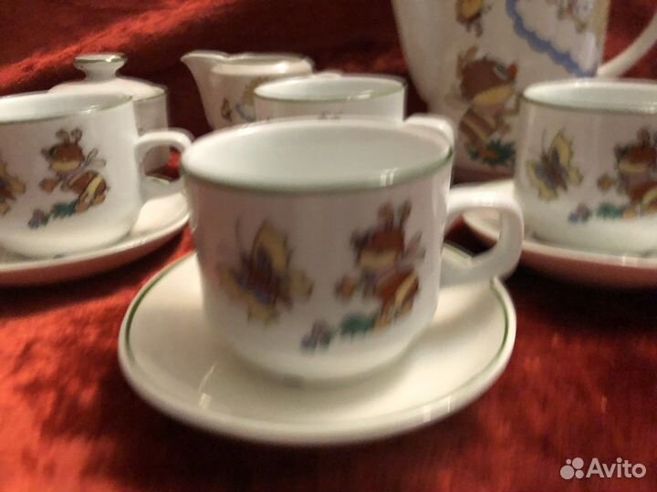 Кукольный сервиз фарфор ГДР