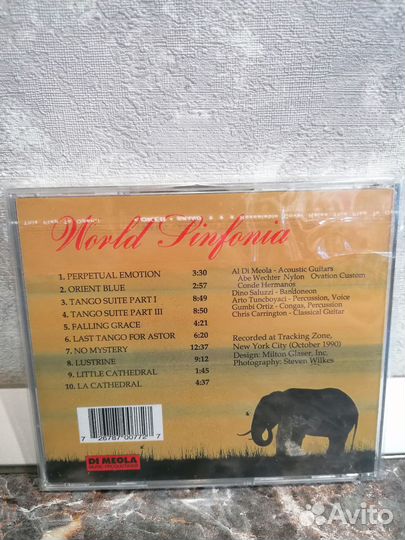 CD Al Di Meola – World Sinfonia