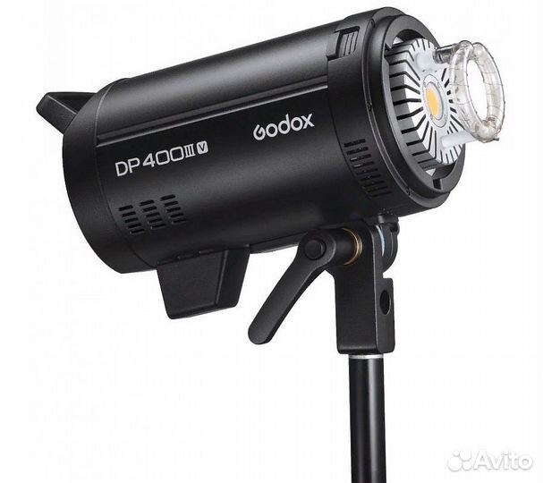 Вспышка студийная Godox DP400iiiv со светодиодной