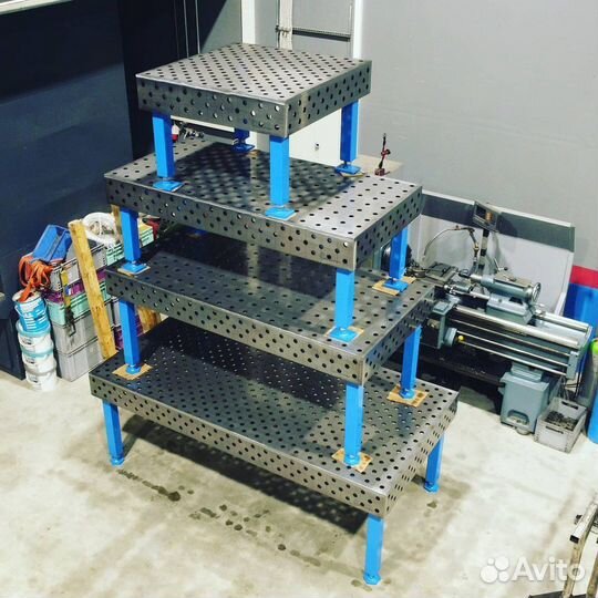 Сварочный 3D стол 3000х1500х100 толщиной 10мм