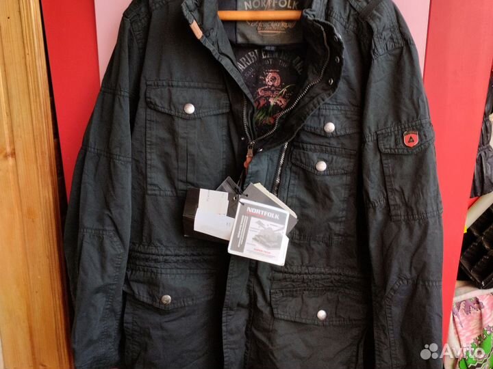 Убойная новая куртка Norfolk military 56p