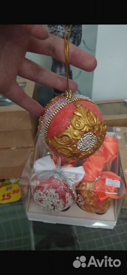 Новогодние игрушки ручной работы