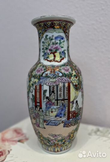 Ваза 31 см винтаж Китай середина XX века