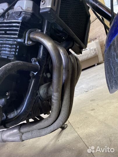 Выхлопня труба cb400 оригинал довтек