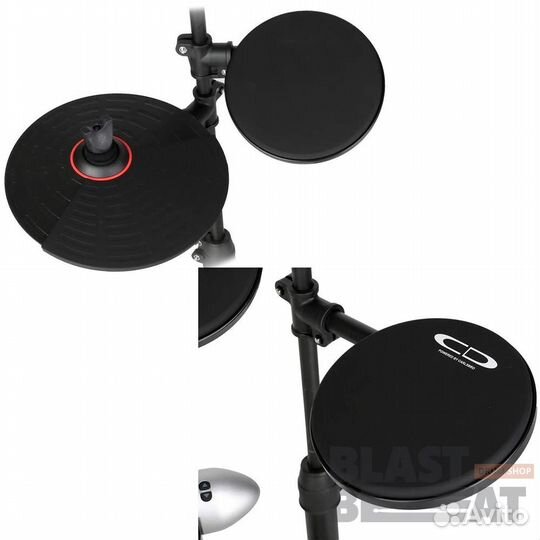 Электронные барабаны Carlsbro Компактные с сетчаты