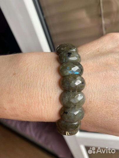 Браслет из натурального камня Лабрадор