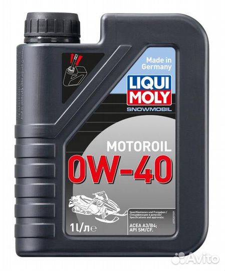 Моторное масло Liqui Moly Snowmobil Motoroil 0W-40