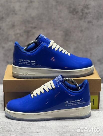 Кроссовки Swoosh x Nike Air Force 1 зимние (Арт.44878)