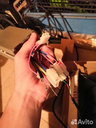 Электромотор с креплением, для велосипеда