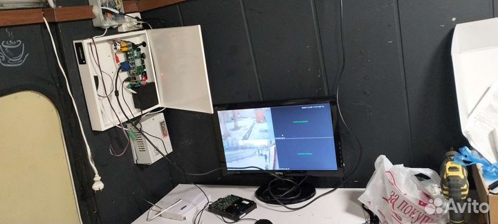 Установка Видеонаблюдение