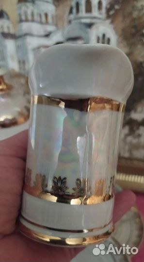 Кофейный сервиз.Коростень.70-е гг