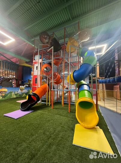 Монтаж детских игровых зон