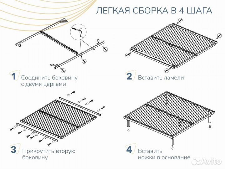 Ортопедическое основание для кровати