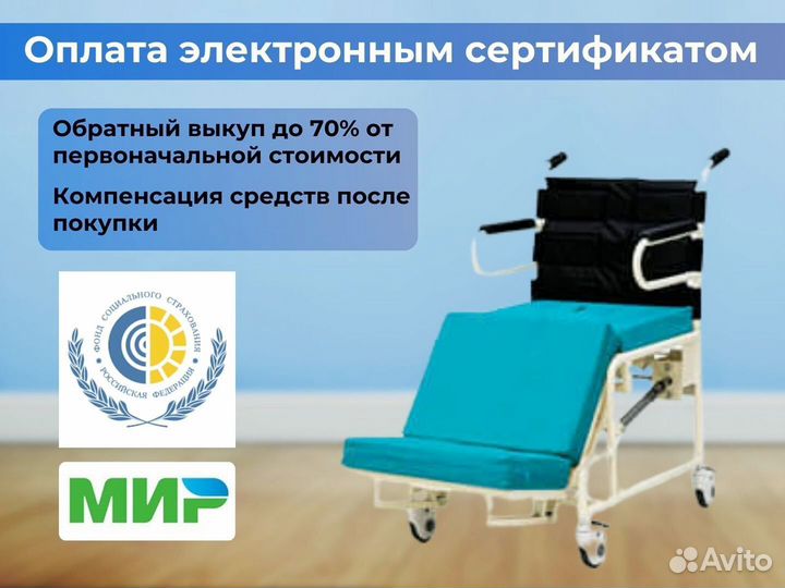 Медицинская кровать для лежачих больных