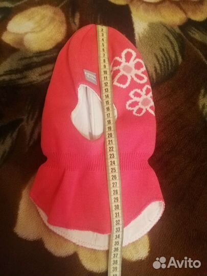 Шапка-шлем для девочки. Tokka tribe. Размер 50-52