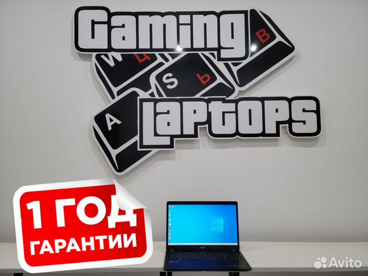 Безрамочный ультрабук Acer Ryzen3/Radeon 540x