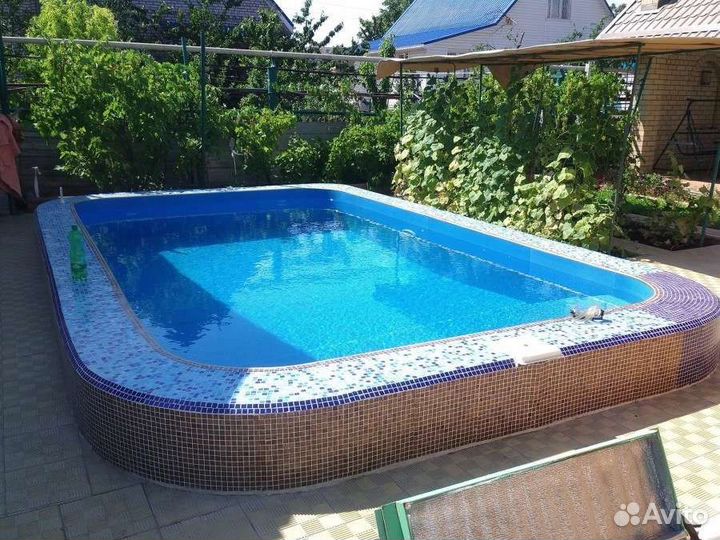 Пластиковый бассейн