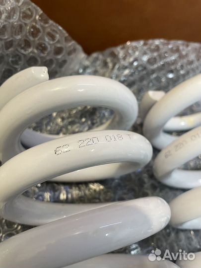 Пружины койловеров