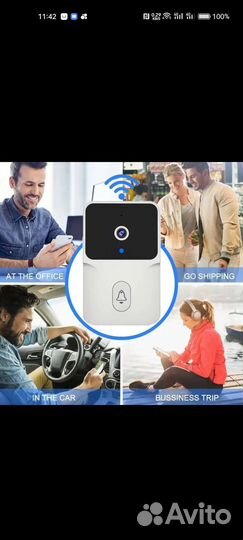 Дверной звонок с HD камерой