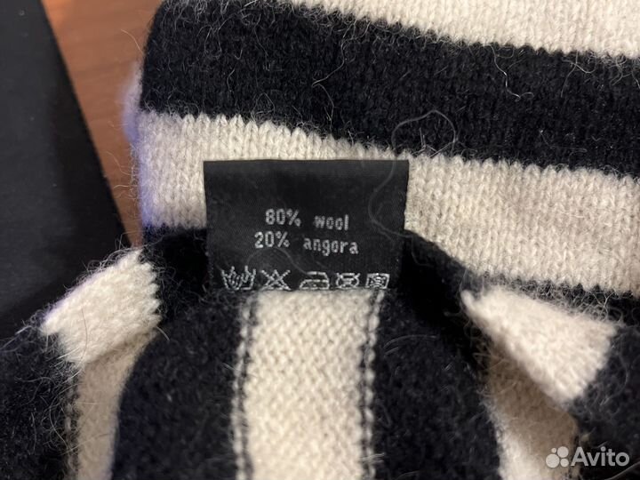 Берет с шарфом