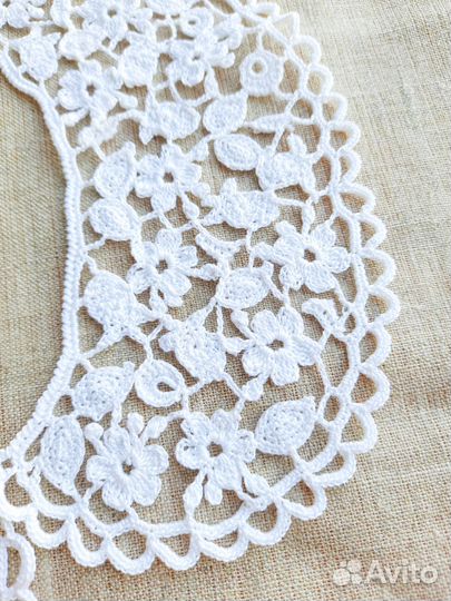 Кружевной воротник. Ручная работа