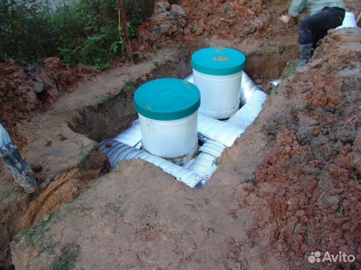 Септик эко Урал 5 переливной