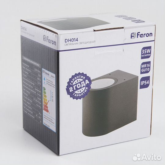 Светильник уличный на стену DH014 GU10 IP54 11866