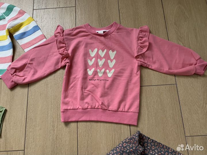 Пакет вещей на девочку 104 110